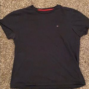 tommy hilfger navy blue t shirt